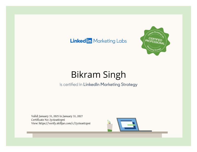 LinkedIn Certification